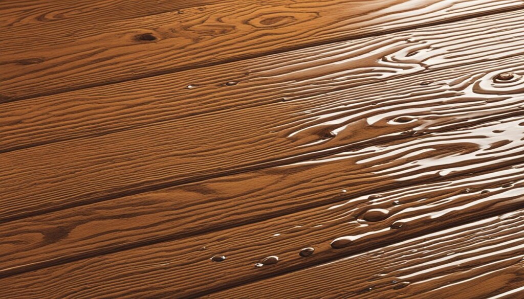 Water-Resistant Wood Floor Finish