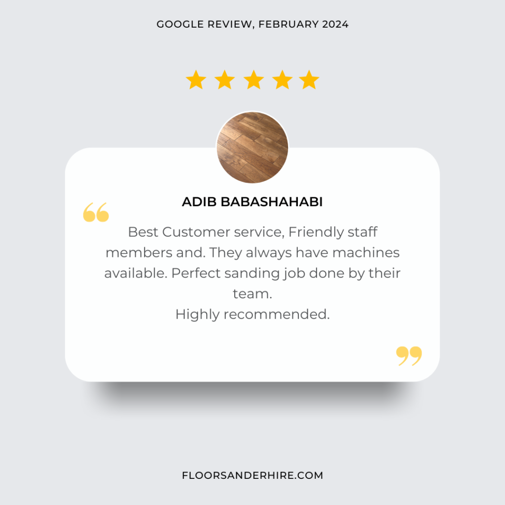 floor sander hire reviews google Adib Babashahabi