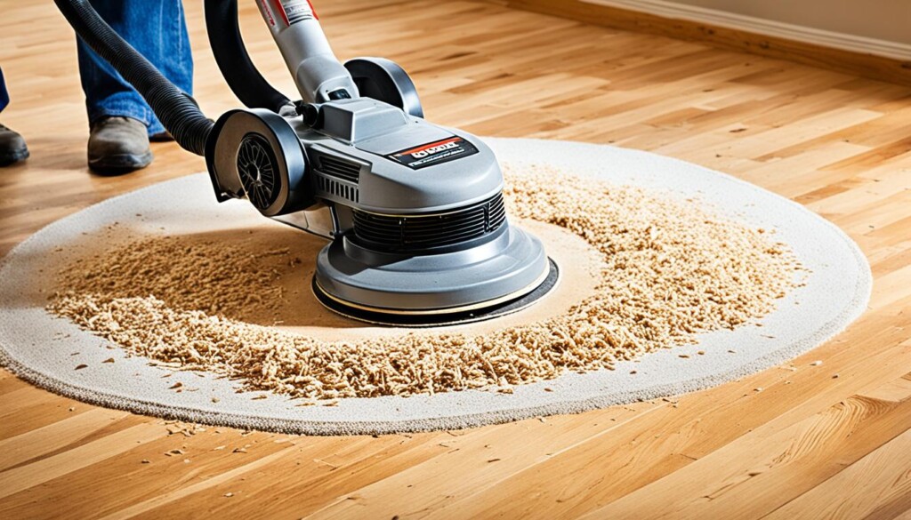 wood floor sander