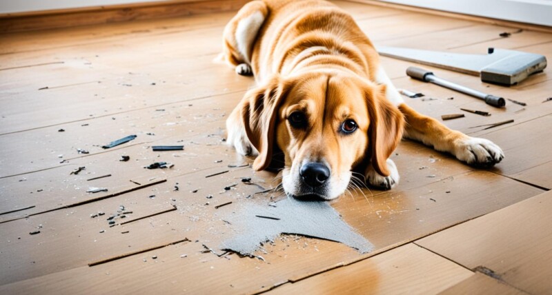 Pet Damage During Wood Floor Renovation