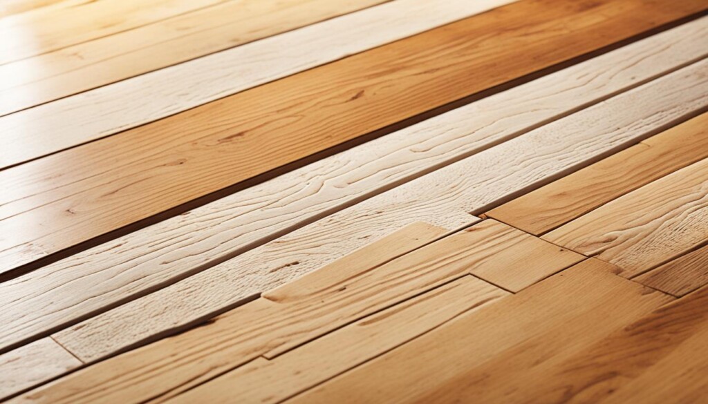 Seasonal gaps in wood floors