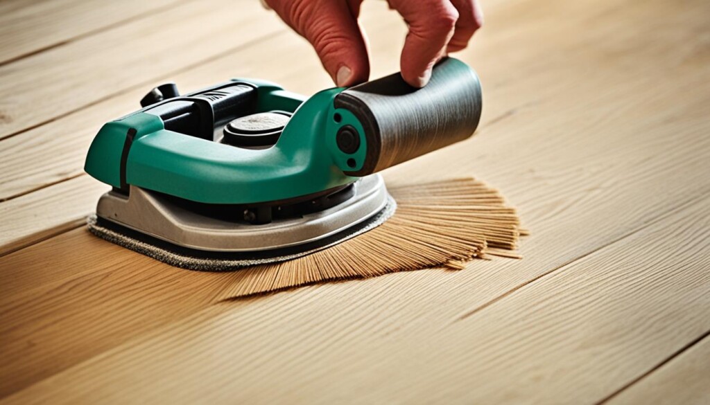 antique wooden floor restoration process